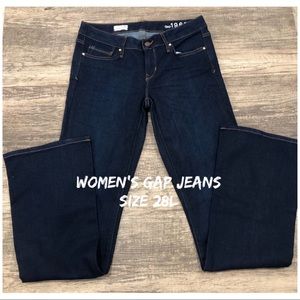 Women’s Gap Jeans Size 28L, Long, Tall